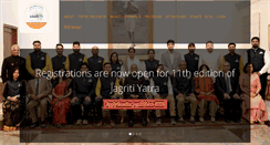 Desktop Screenshot of jagritiyatra.com